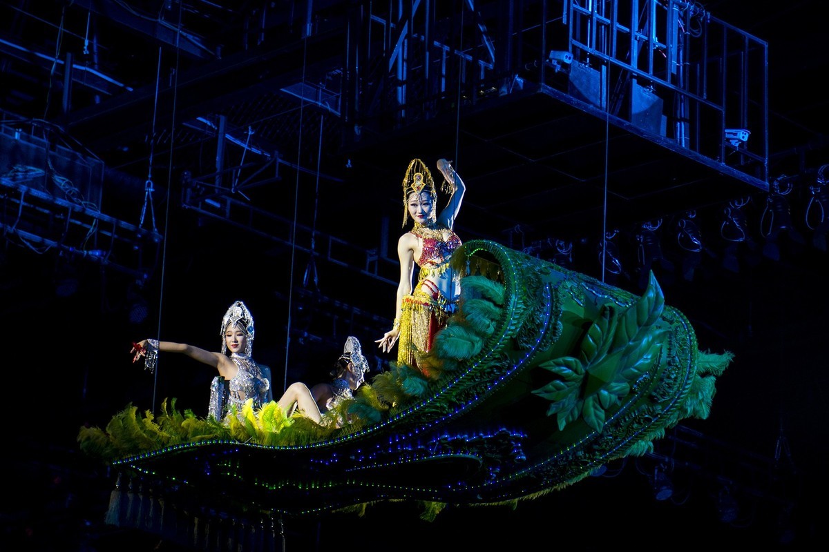 三亚千古情演出精彩剧照第三幕海上丝路