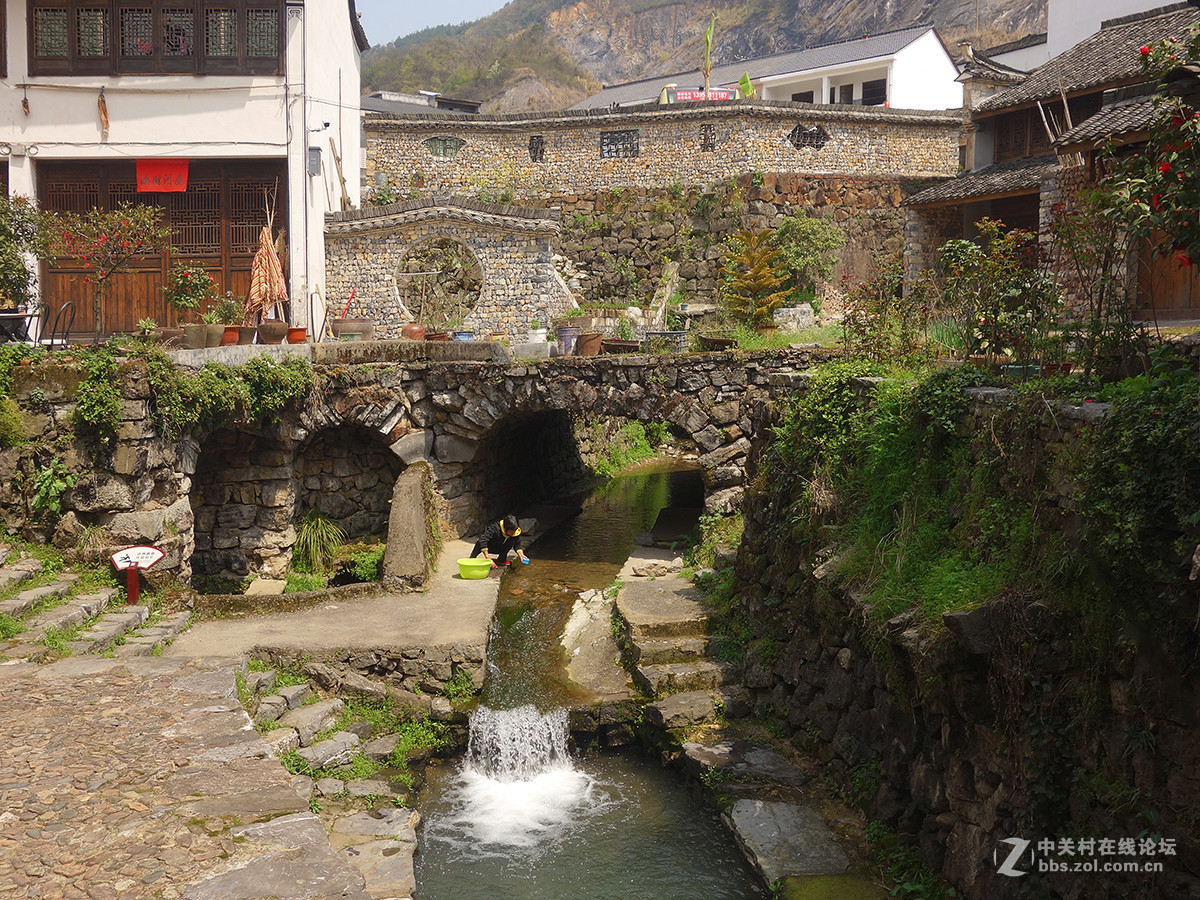 浦江嵩溪古村
