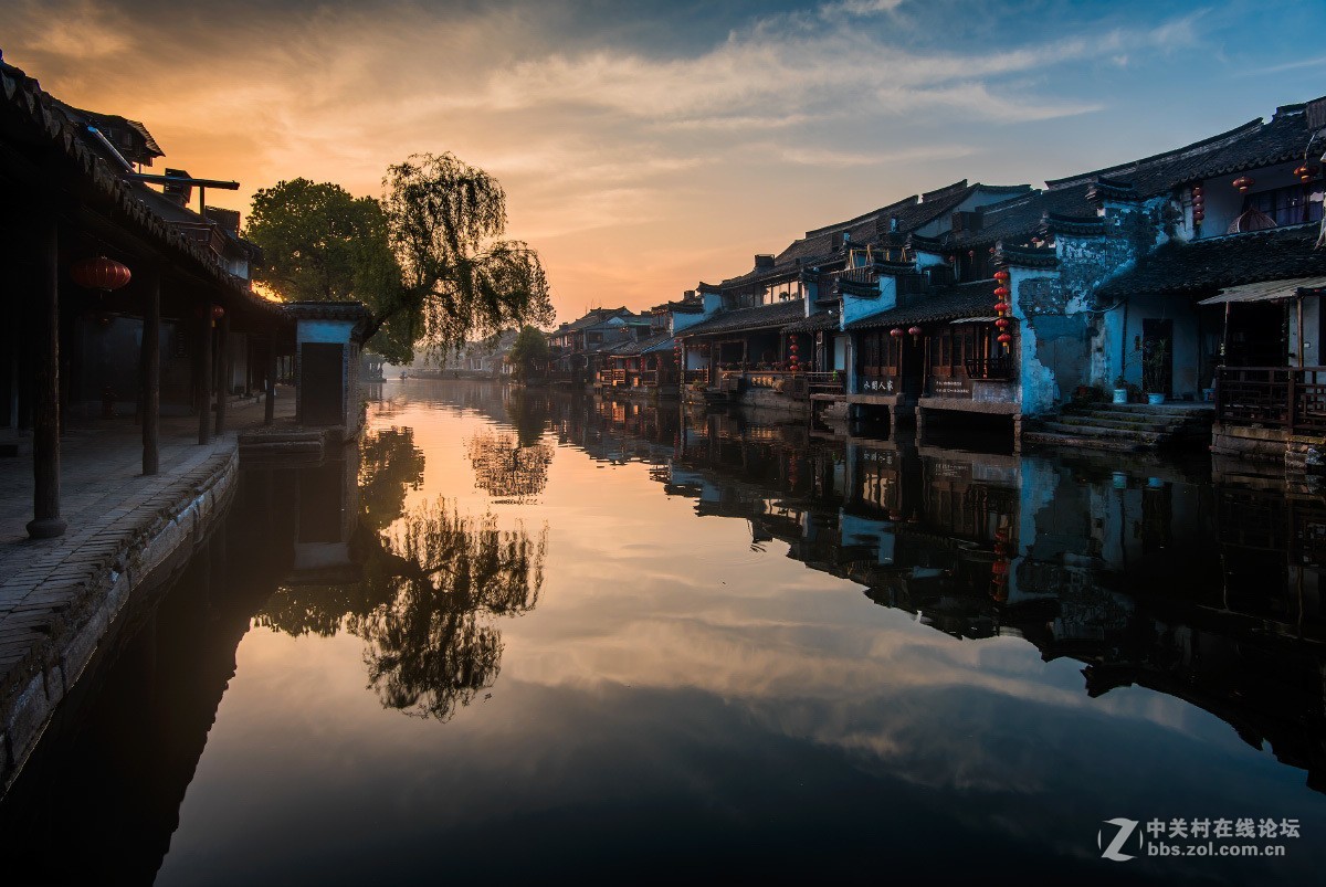 浙江省嘉善县著名江南水乡古镇西塘-中关村在线摄影论坛