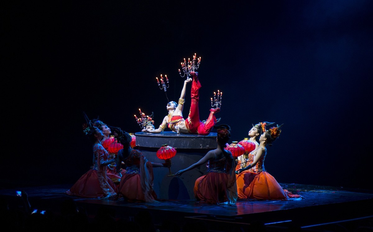 三亚千古情演出精彩剧照第三幕海上丝路