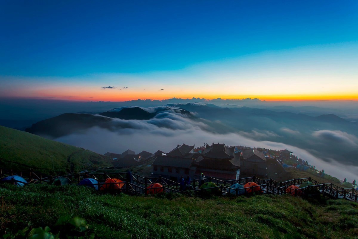 江西武功山金顶之美