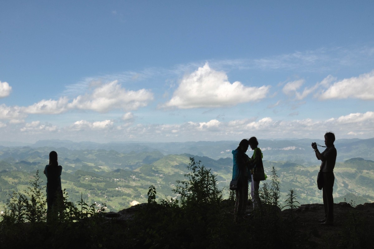 彭水石盘乡避暑拍的片片
