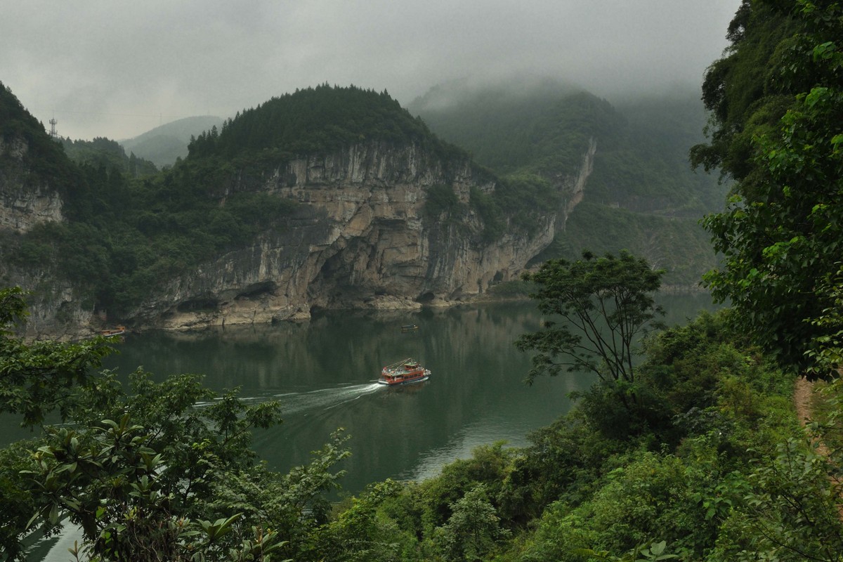 彭水石盘乡避暑拍的片片