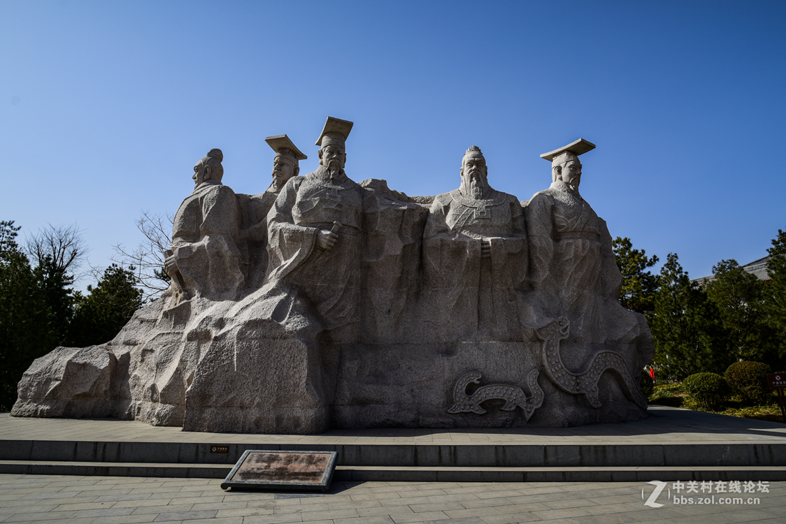 韩城司马迁祠广场随拍一