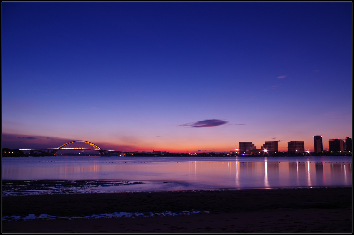 厦门海上日出