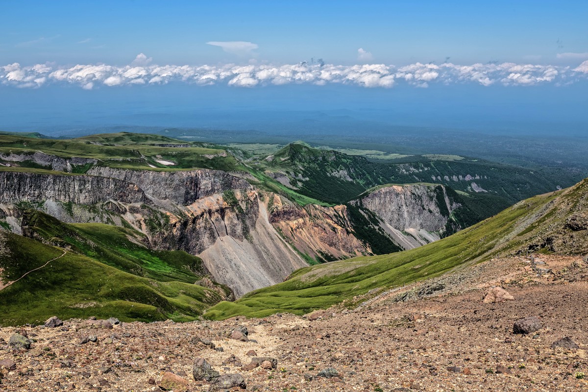 长白山北坡地貌