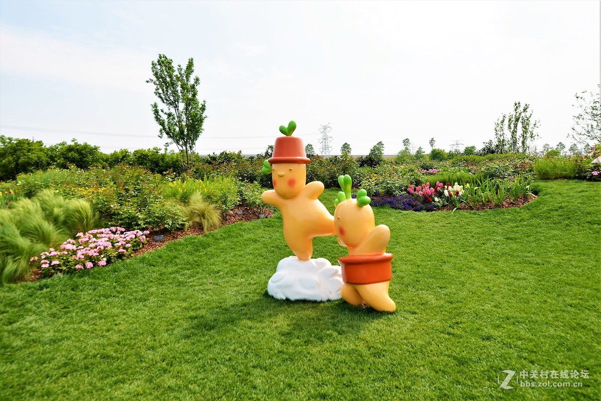 点缀春色 争芳斗妍（2017上海辰山植物园国际月季花展之一）