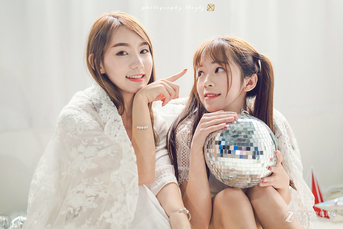 搞怪二人组闺蜜照