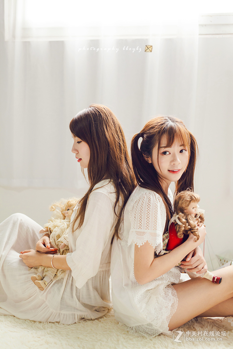 搞怪二人组闺蜜照