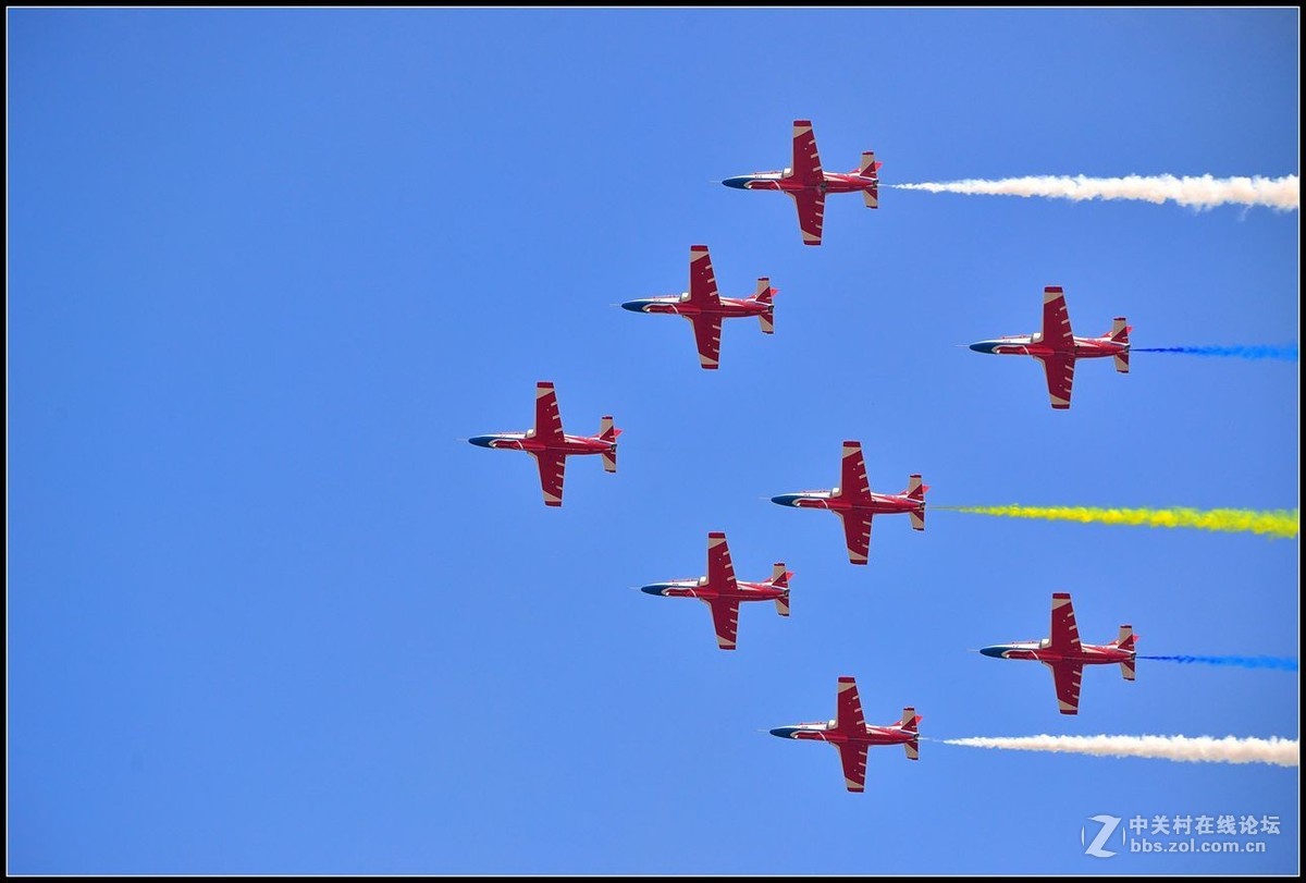 珠海航展之【红鹰K8】2