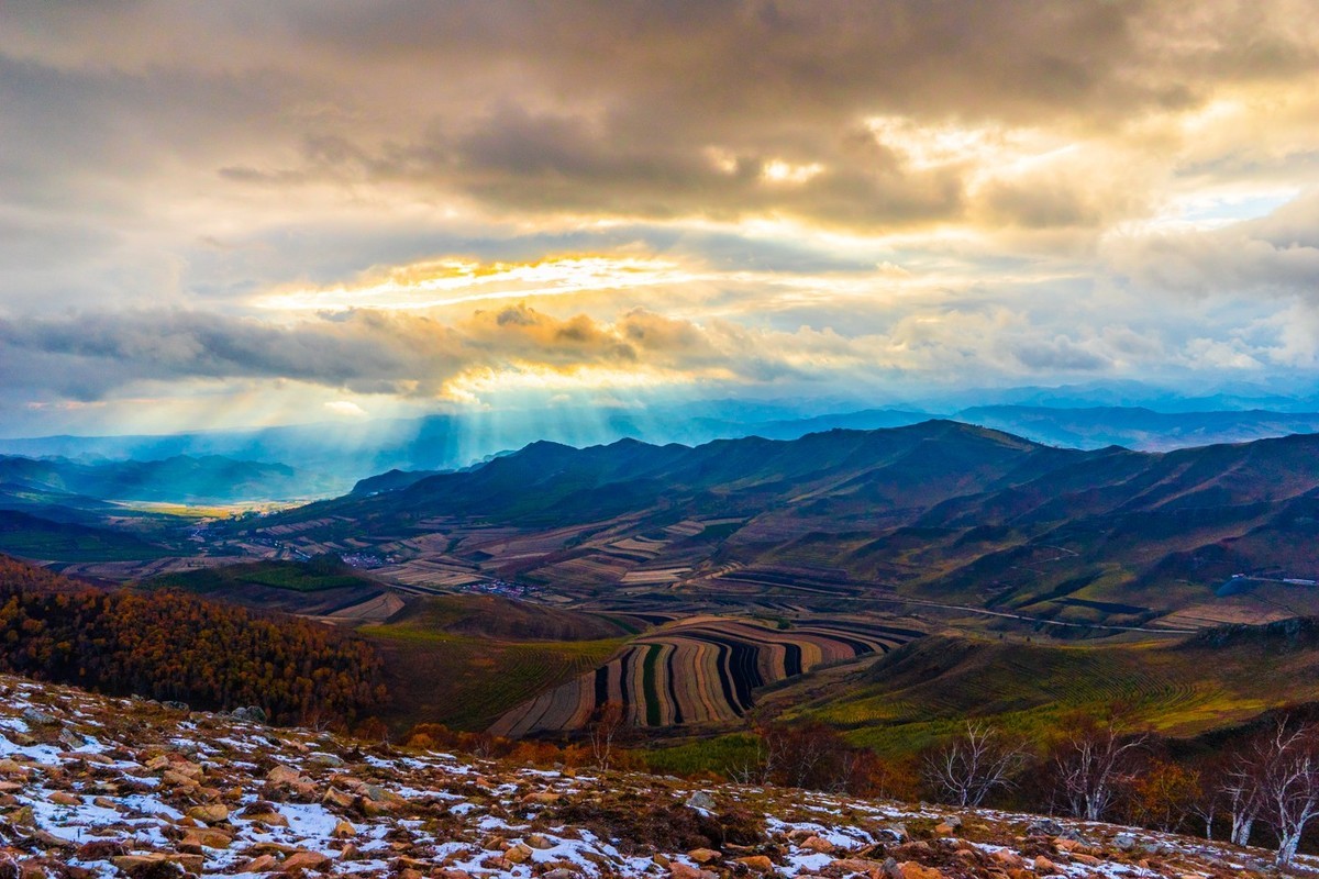 克旗瞰秋（六十五）------阳光总在风雨后