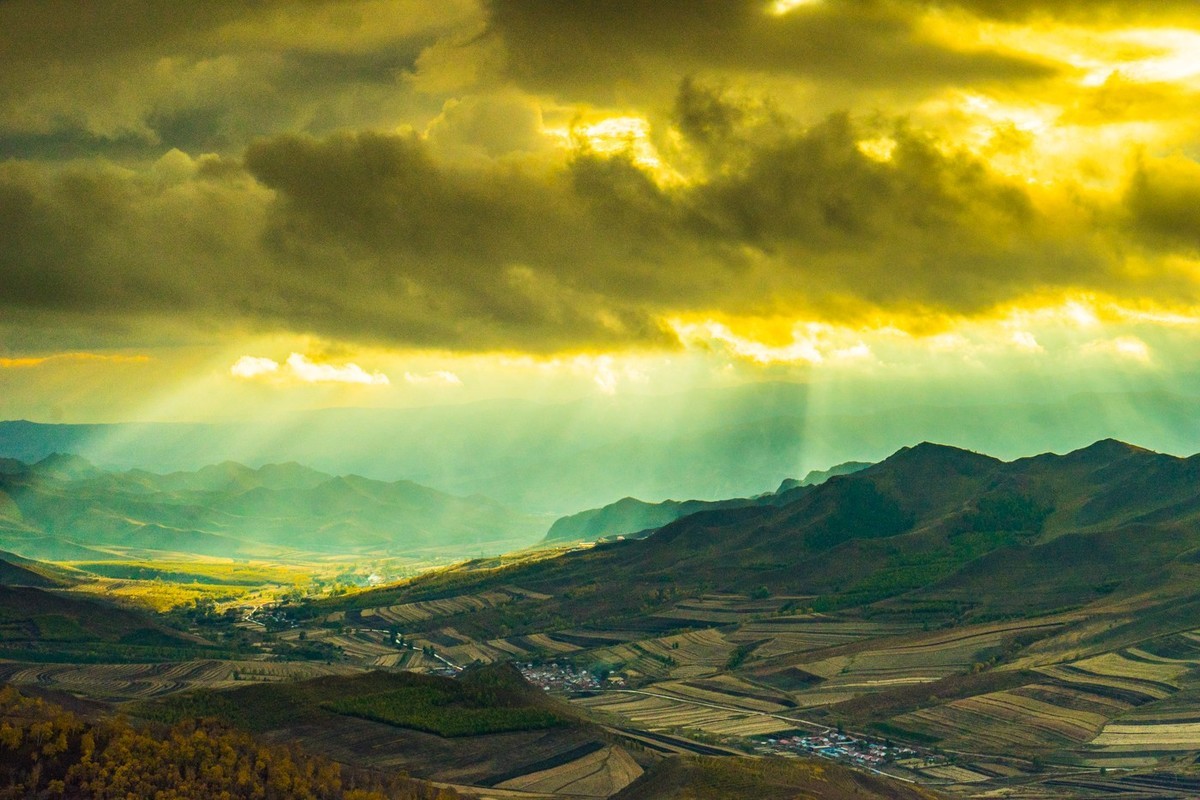 克旗瞰秋（六十五）------阳光总在风雨后