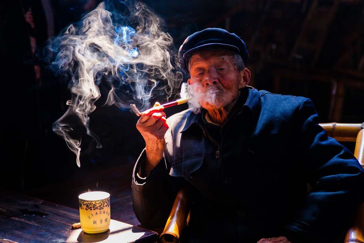 老茶馆，老茶客