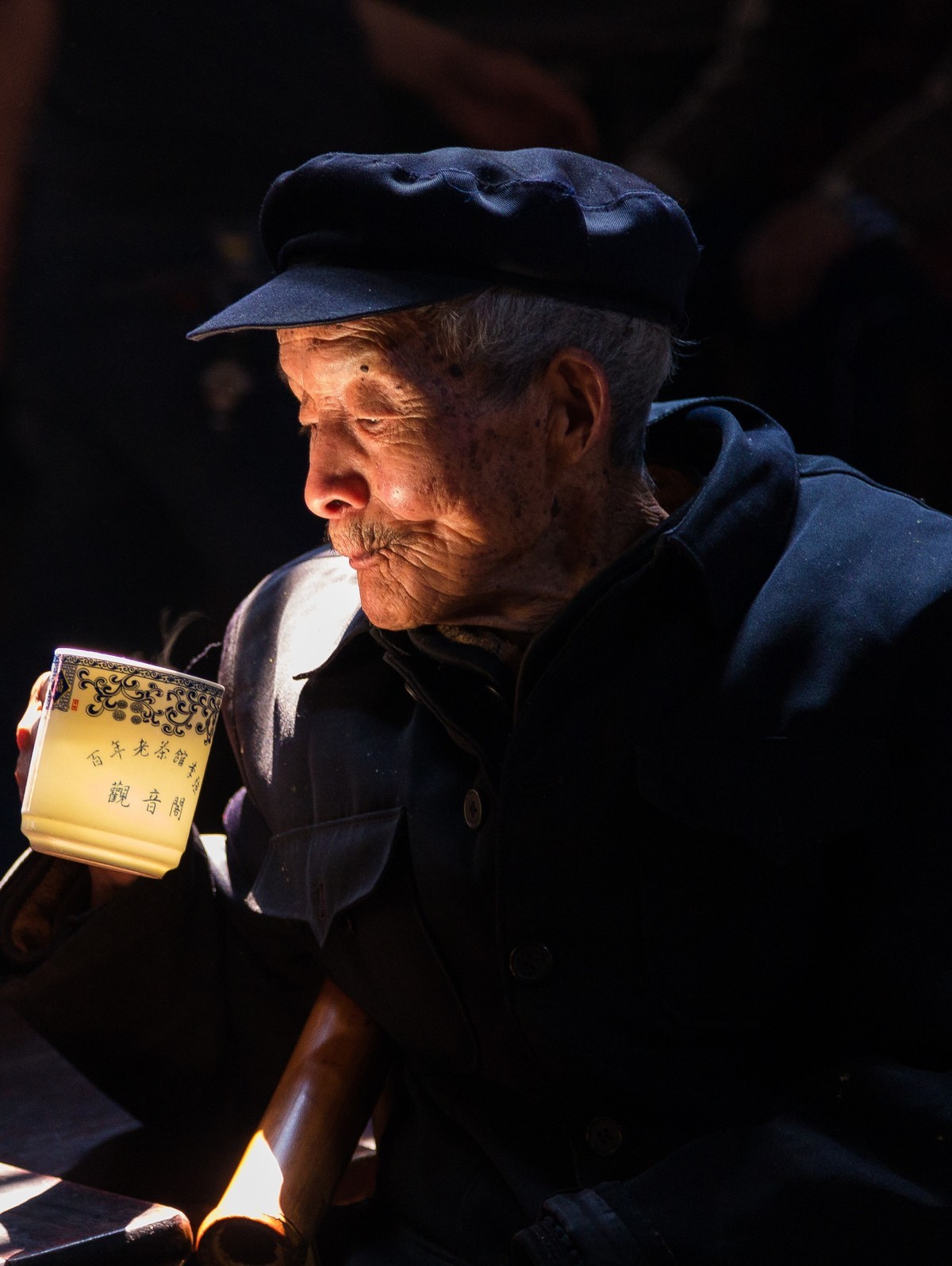 老茶馆，老茶客