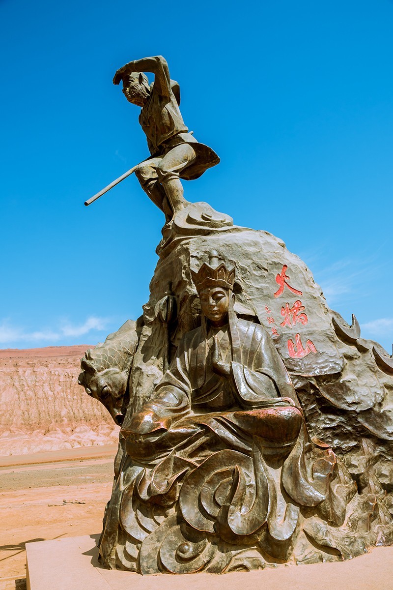 西游记新疆吐鲁番火焰山下a7rm2拍摄