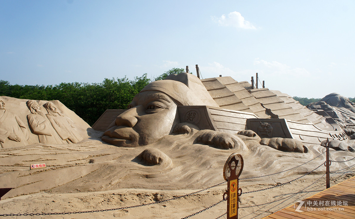 南戴河沙雕作品影像掠影