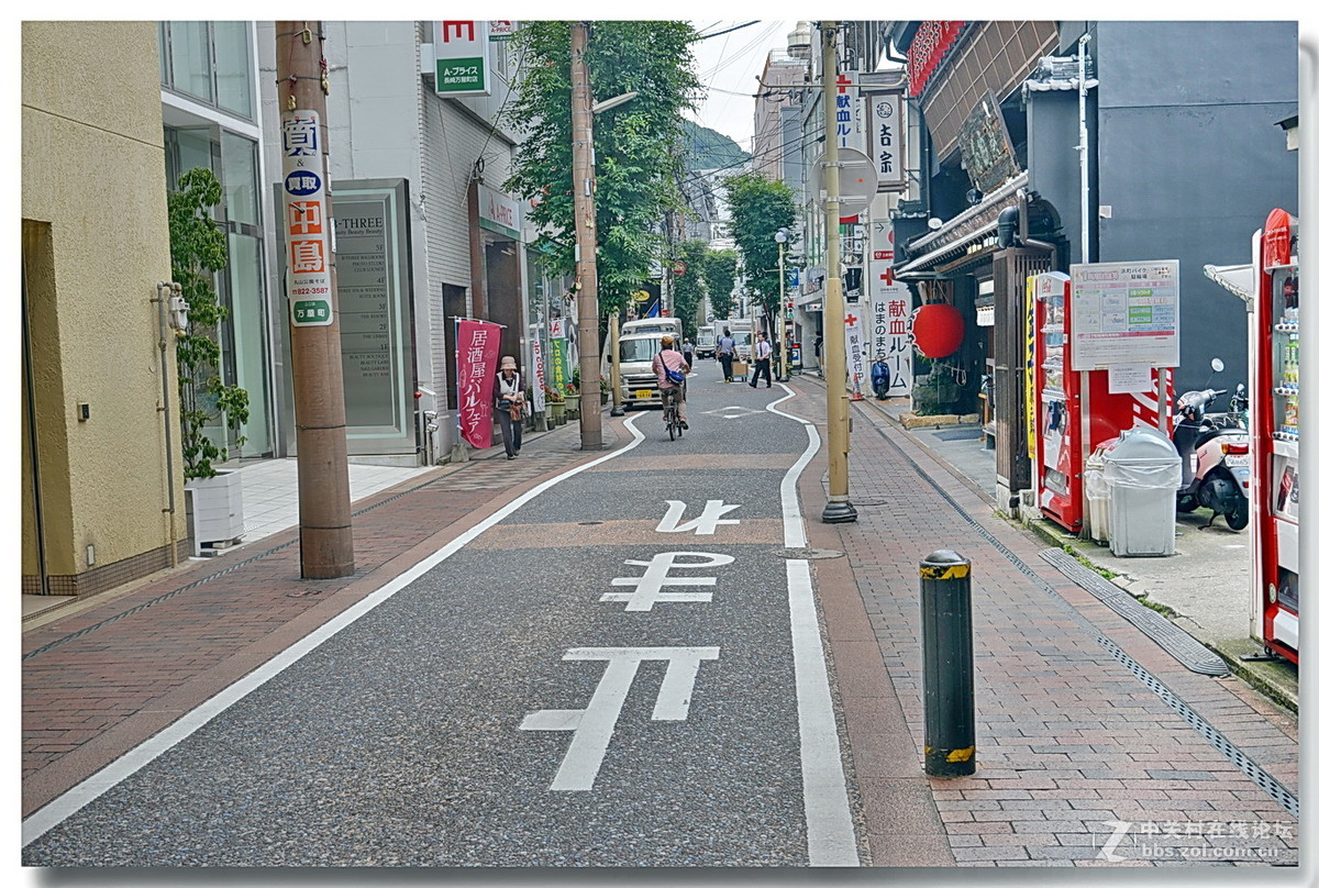只身在岛国穿街走巷