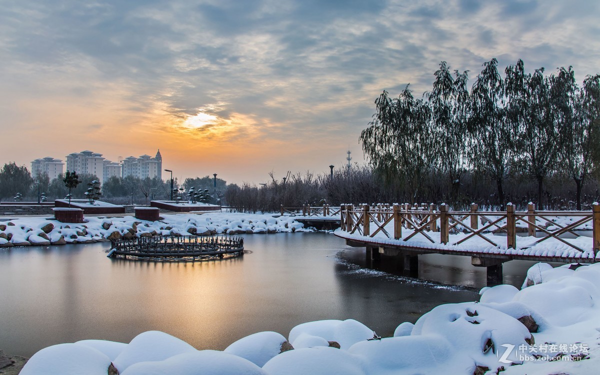 2016年的第一场雪