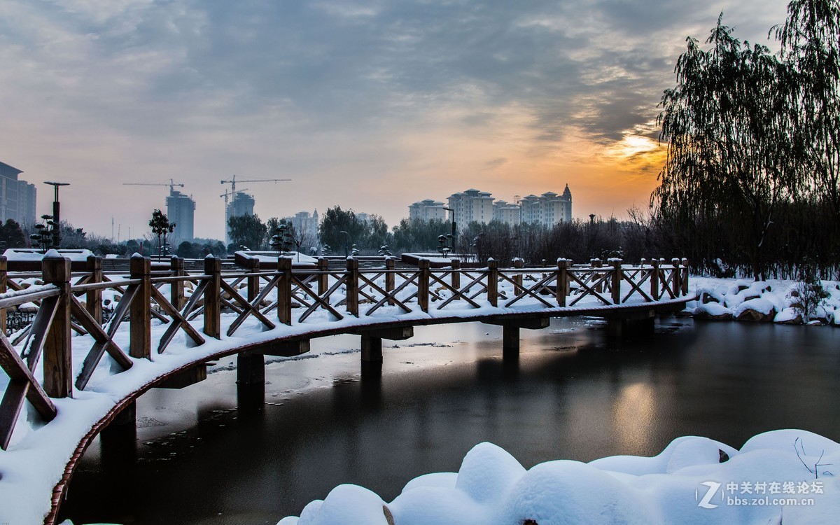 2016年的第一场雪