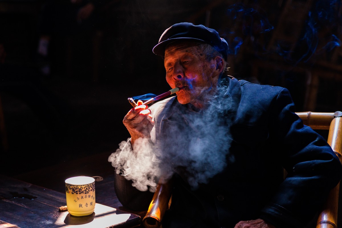老茶馆，老茶客