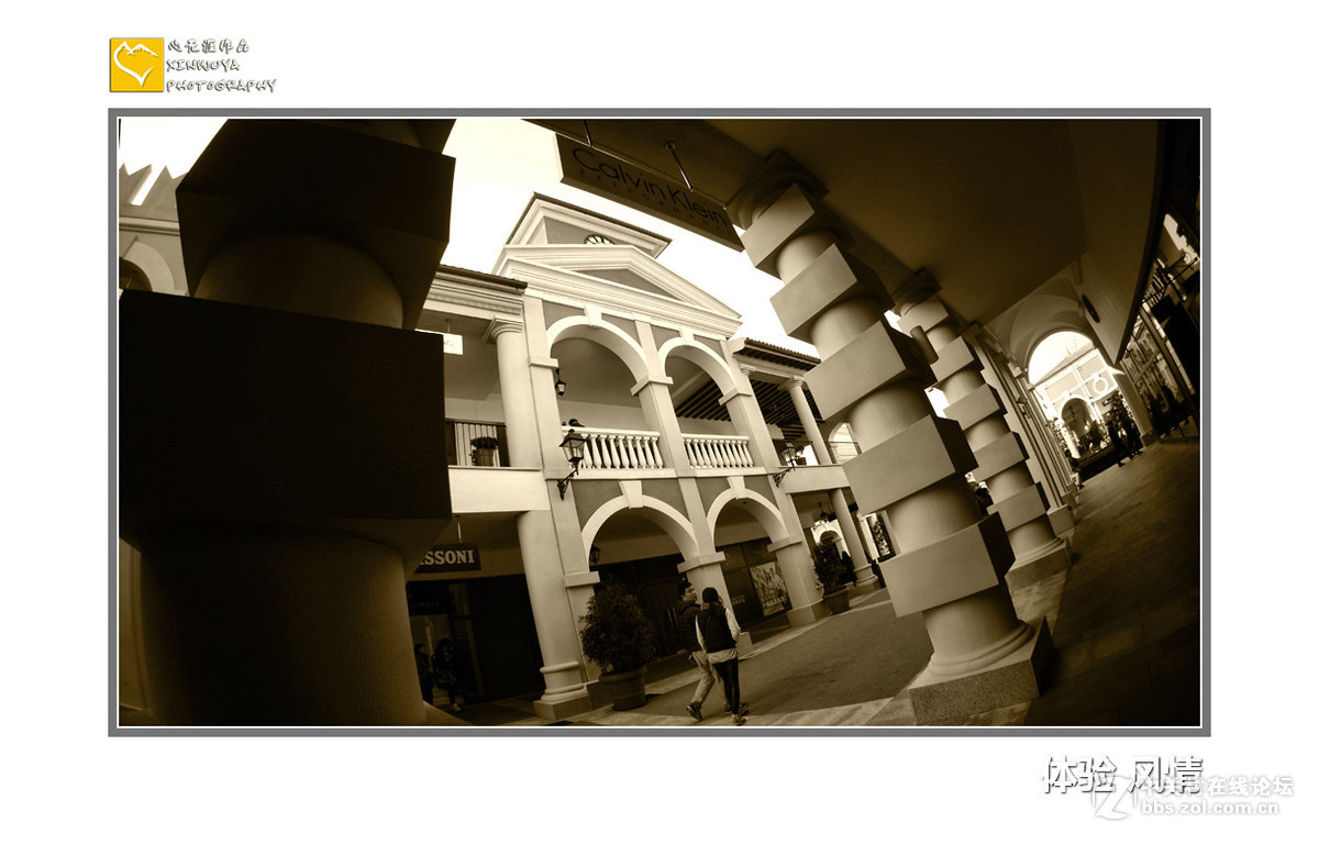 ECF1+16F2.8鱼眼附加镜拍佛罗伦萨小镇