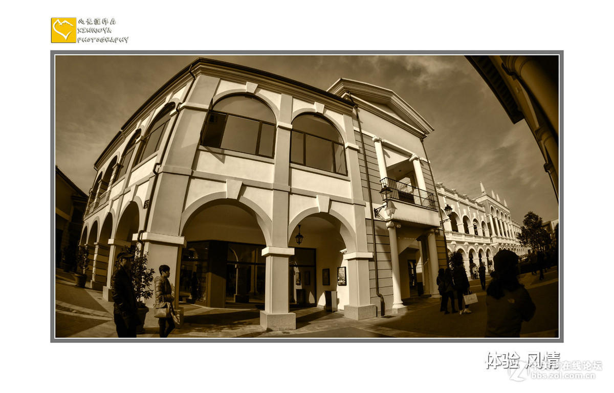 ECF1+16F2.8鱼眼附加镜拍佛罗伦萨小镇