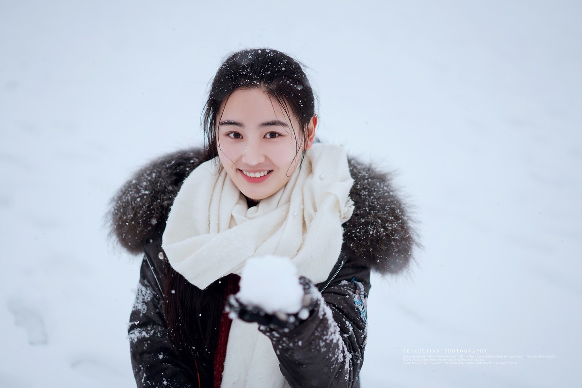 #2018我们一起来晒雪#《飘雪》