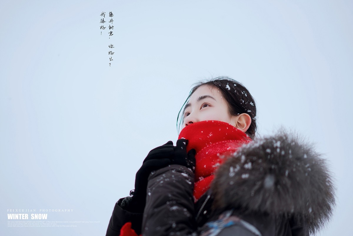 #2018我们一起来晒雪#《飘雪》