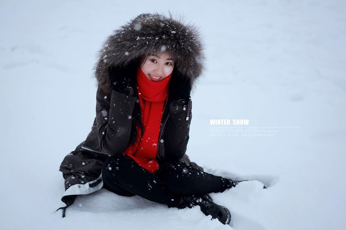 #2018我们一起来晒雪#《飘雪》