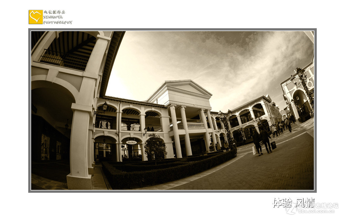 ECF1+16F2.8鱼眼附加镜拍佛罗伦萨小镇