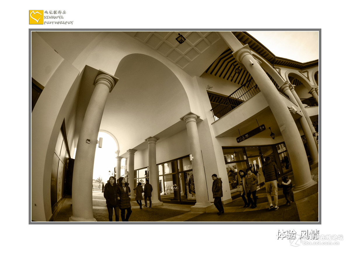 ECF1+16F2.8鱼眼附加镜拍佛罗伦萨小镇