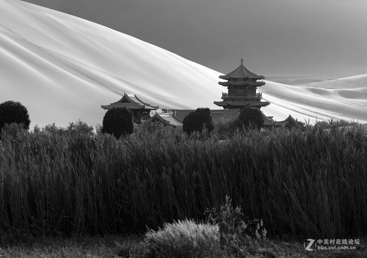 莫高窟  鸣沙山