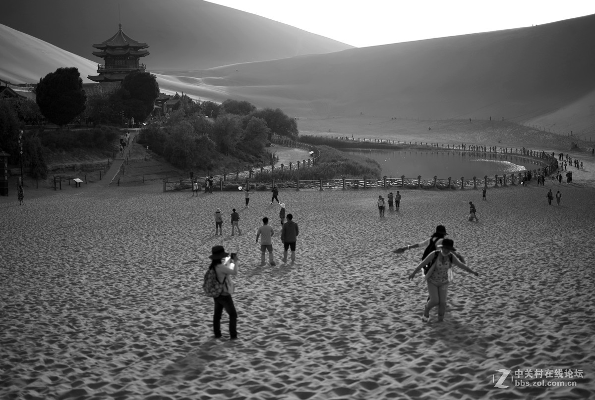 莫高窟  鸣沙山