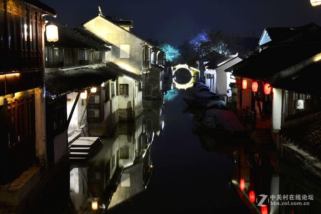 中国第一水乡----周庄宁静的夜晚