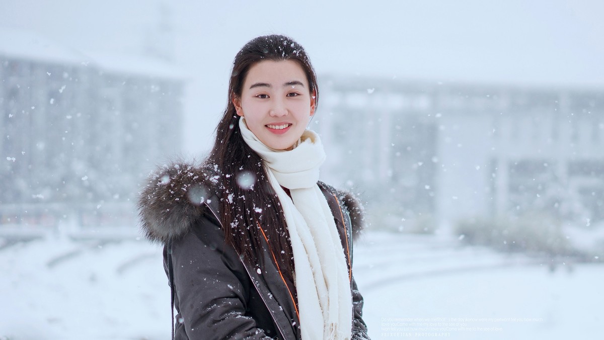#2018我们一起来晒雪#《飘雪》