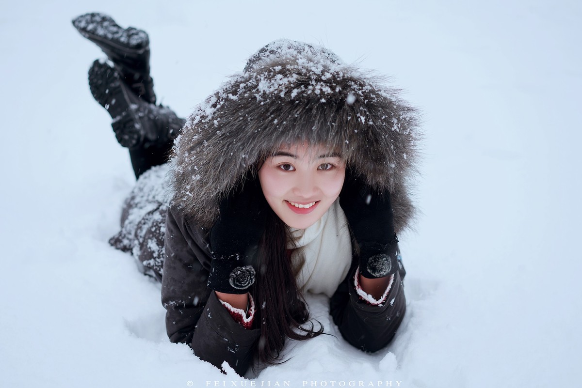 #2018我们一起来晒雪#《飘雪》