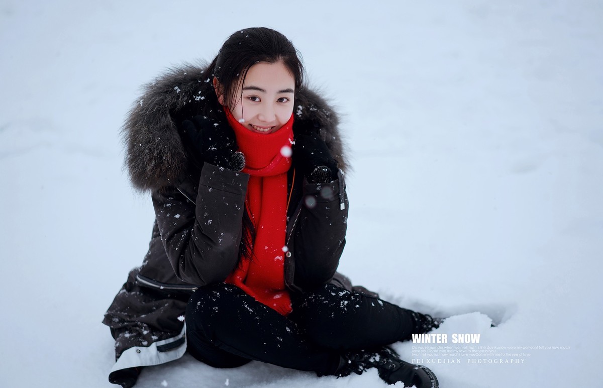 #2018我们一起来晒雪#《飘雪》