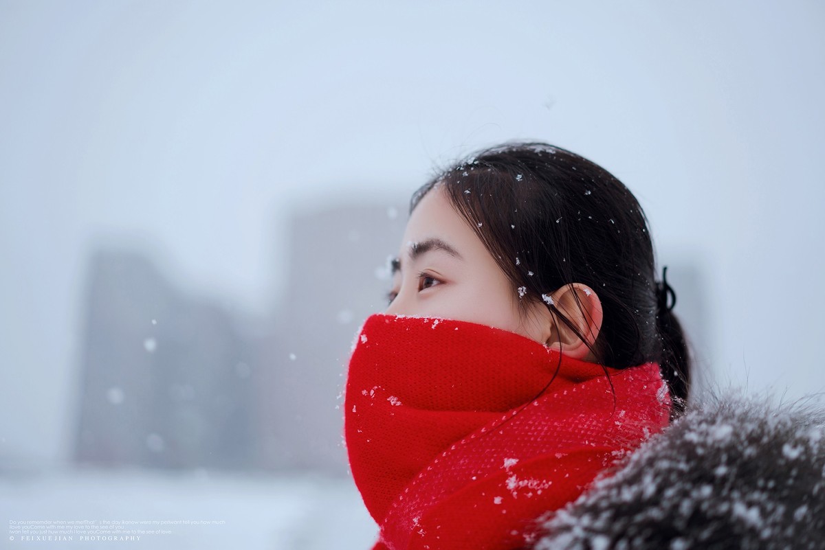 #2018我们一起来晒雪#《飘雪》