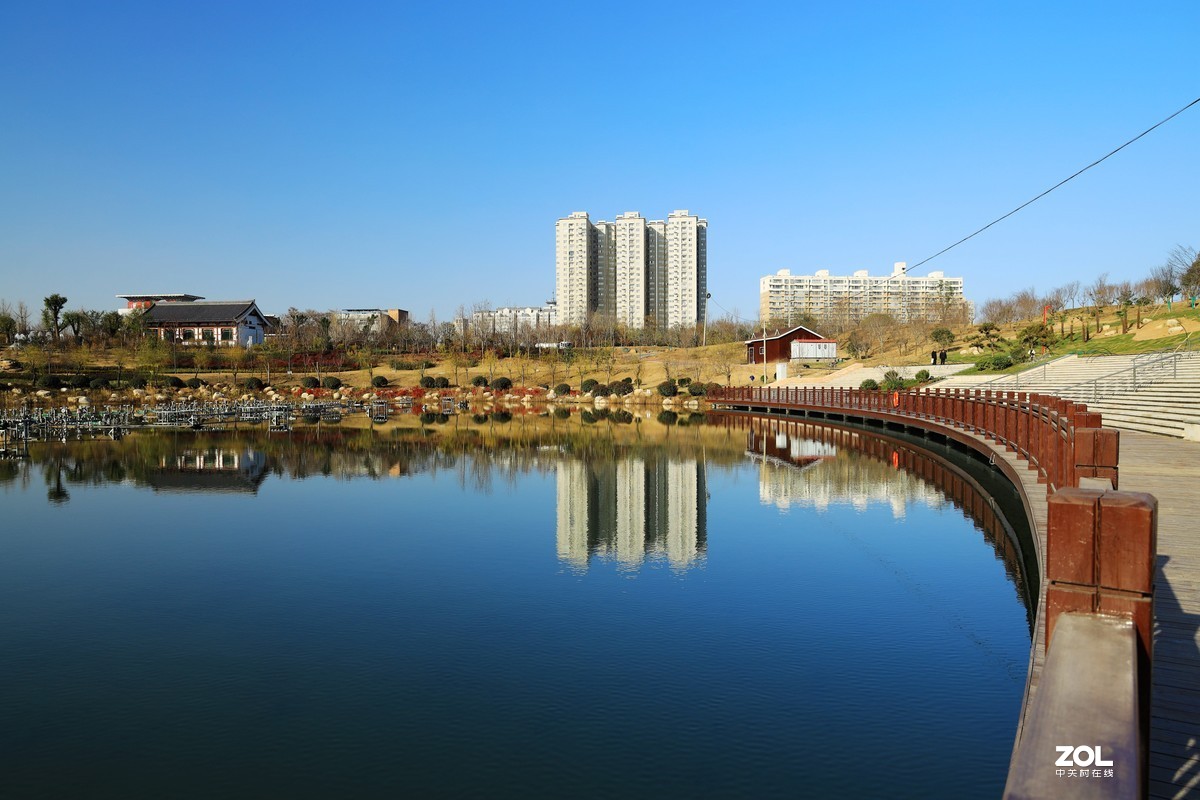 冬日的南湖公园