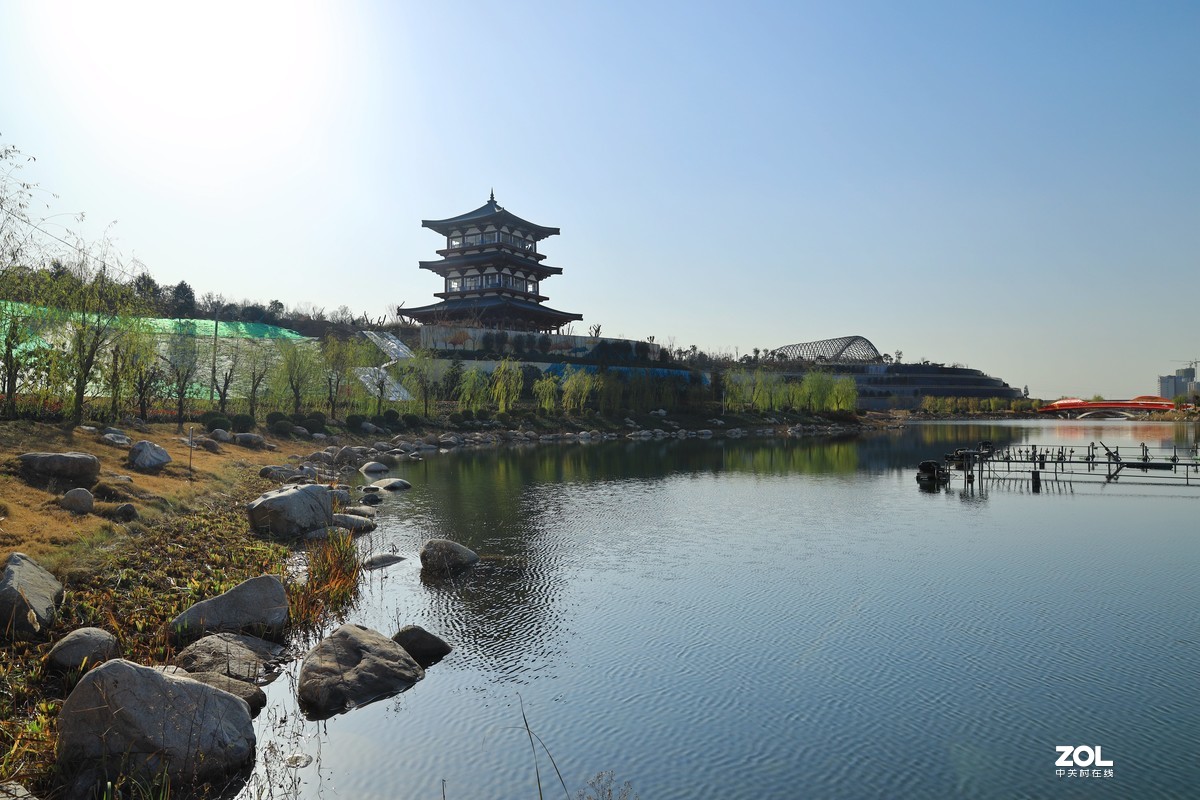 冬日的南湖公园