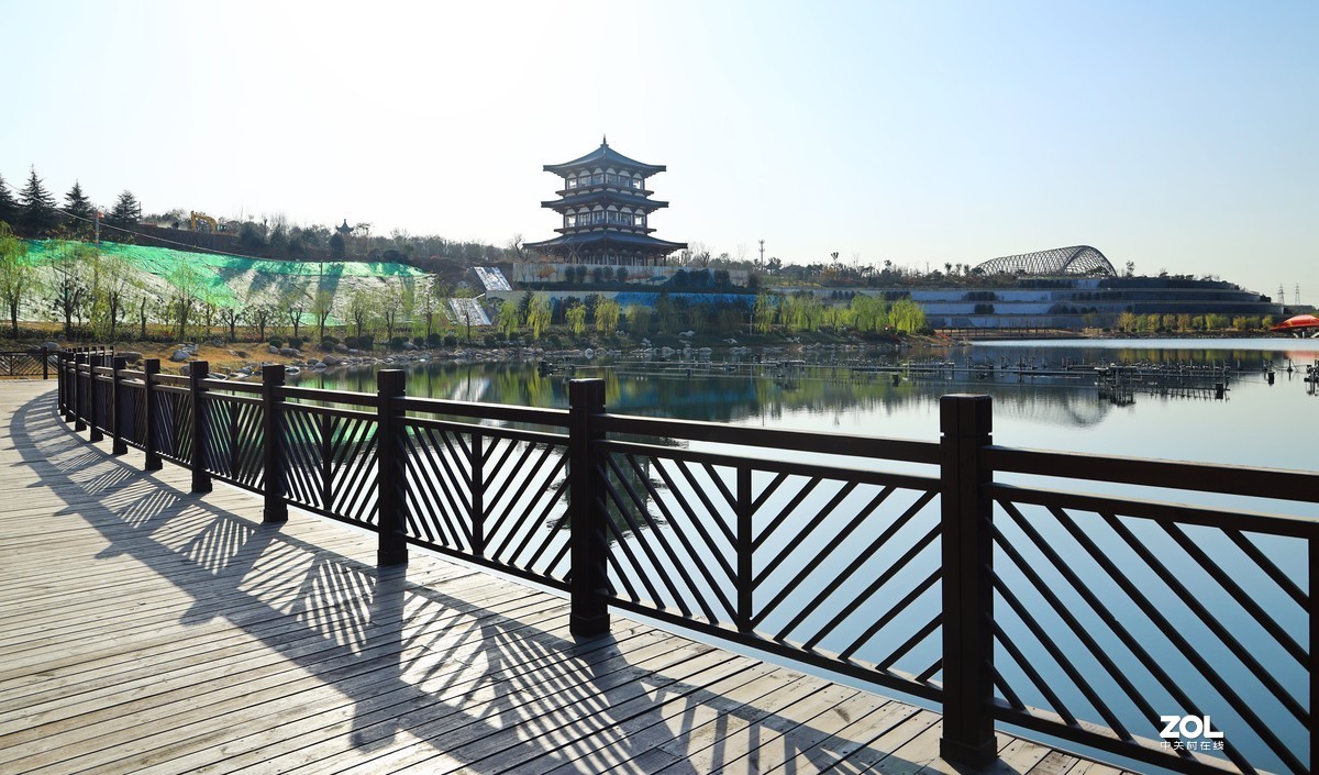 冬日的南湖公园