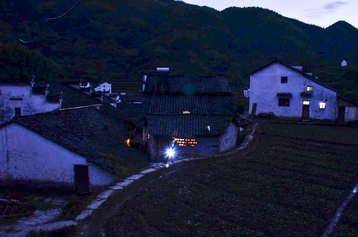 皖南游~摄于休宁县溪口的原生态景色