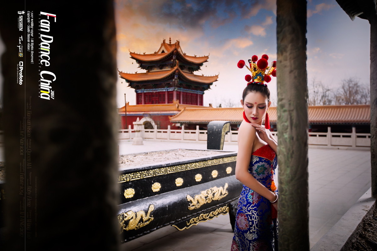 #【碧水天颜2017作品】#扇舞华彩【风随心动｜震撼而来｜@tianyan摄影社重磅来袭】