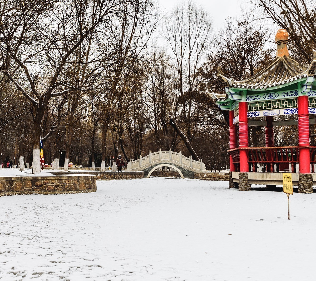 初五下雪【兰州】