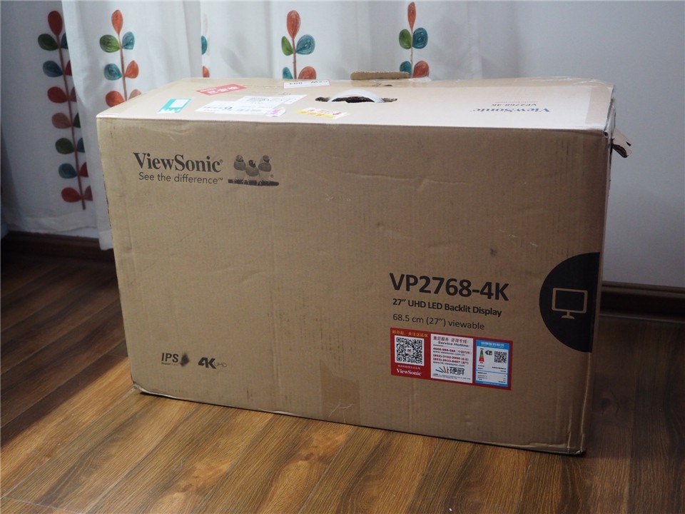 与真实一屏之隔 — ViewSonic 优派 VP2768-4K 专业显示器
