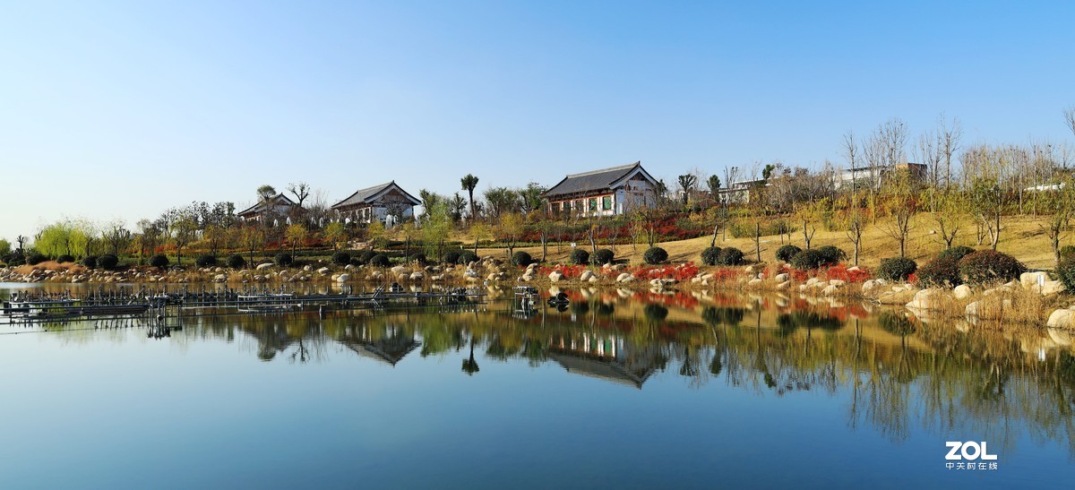 冬日的南湖公园