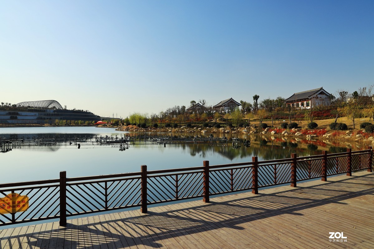 冬日的南湖公园