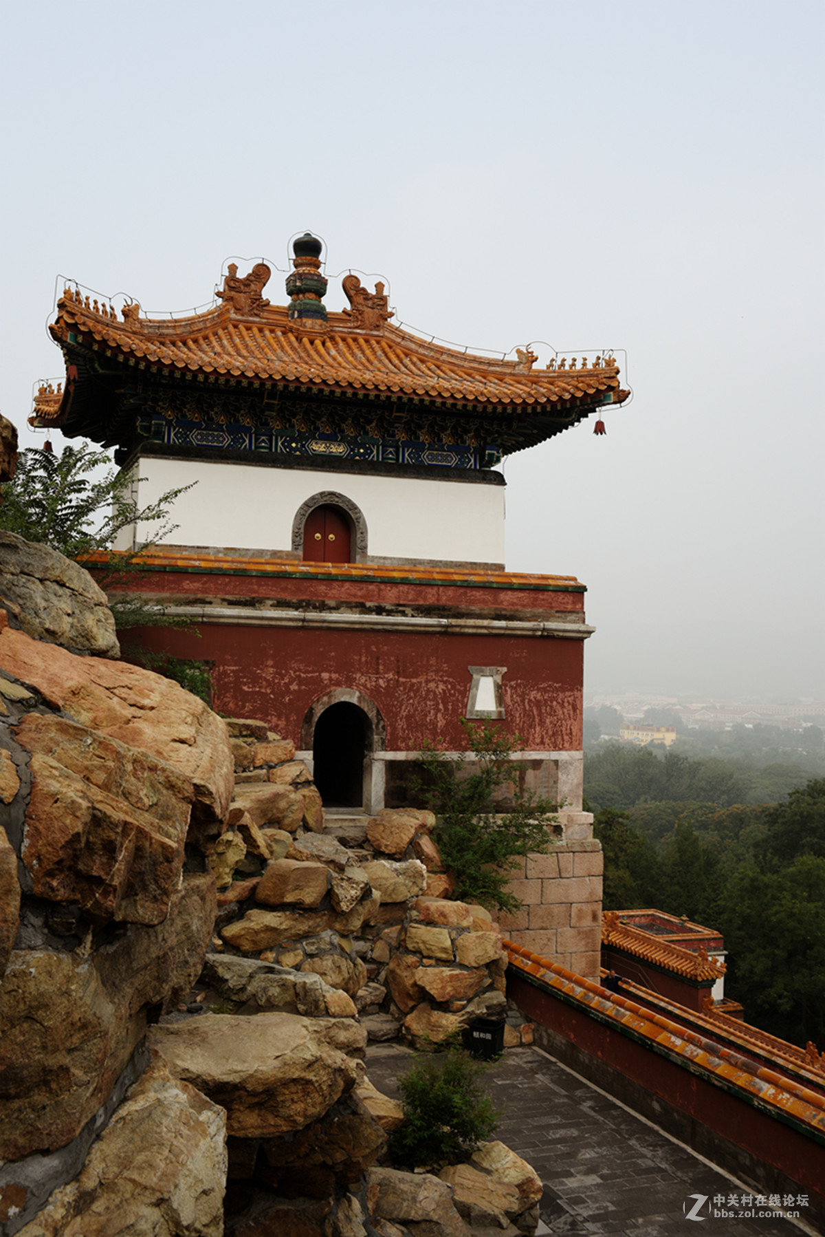 颐和园后山东部景区