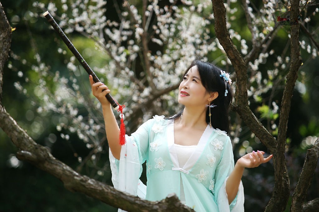 【罗岗香雪公园·美女】---风儿