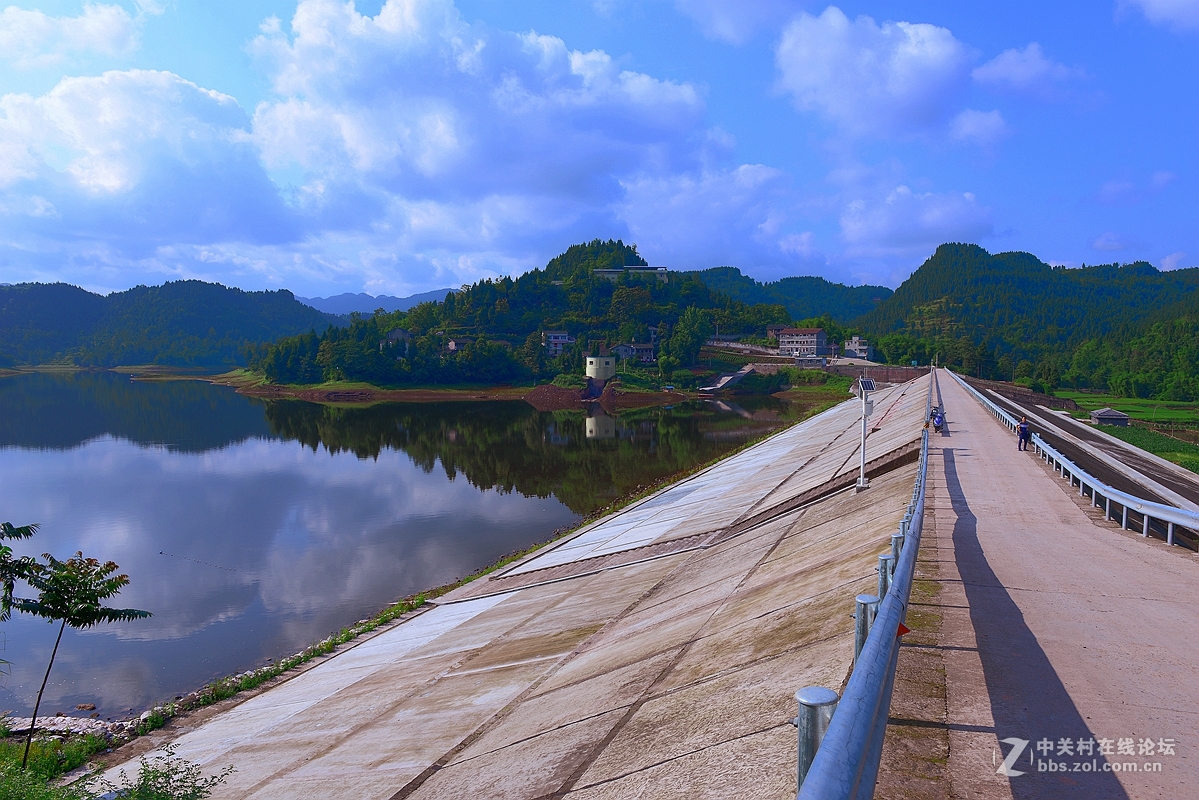 携一组广安花桥水库风景去西昌论坛学习取经祝论坛兴旺三版师友平安
